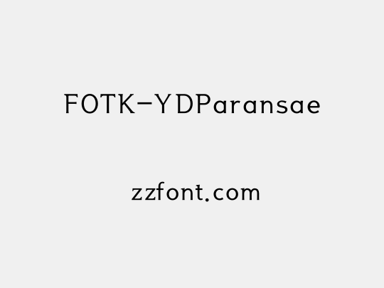 FOTK-YDParansae