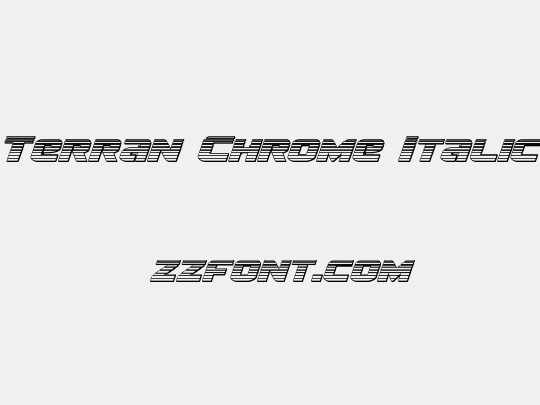 Terran Chrome Italic