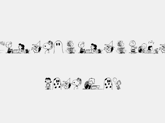Peanuts Gang Dings