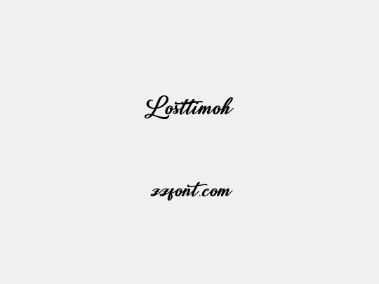 Losttimoh
