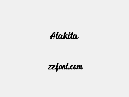 Alakita
