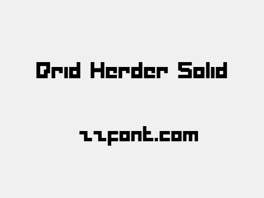 Drid Herder Solid