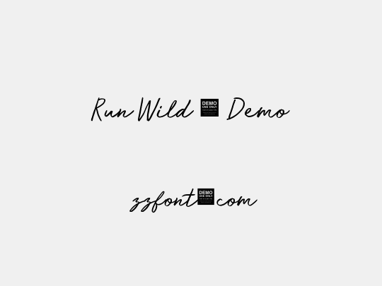 Run Wild - Demo