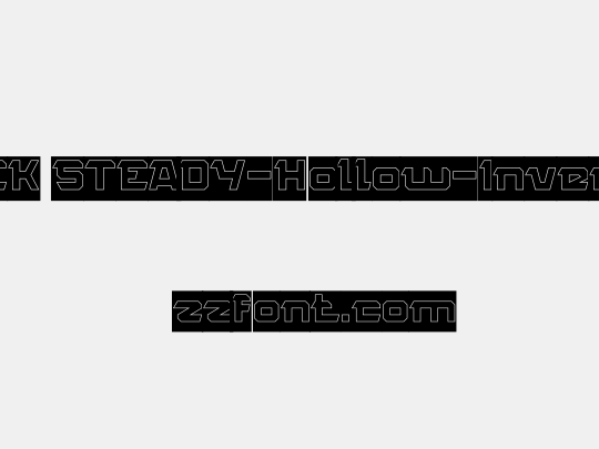 ROCK STEADY-Hollow-Inverse