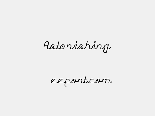Astonishing