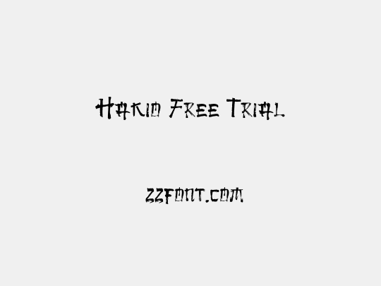 Hakio Free Trial