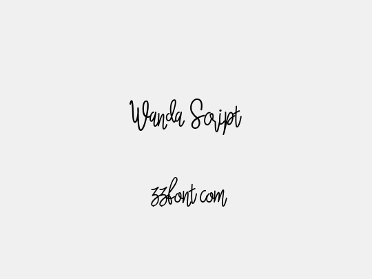 Wanda Script