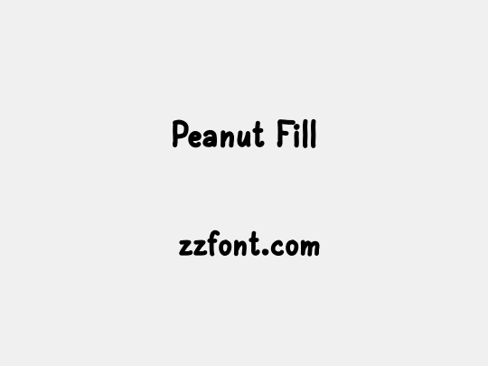 Peanut Fill