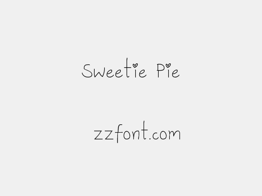 Sweetie Pie