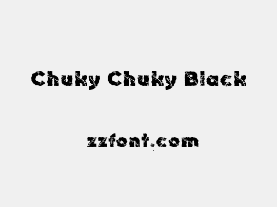 Chuky Chuky Black