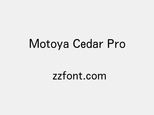 Motoya Cedar Pro
