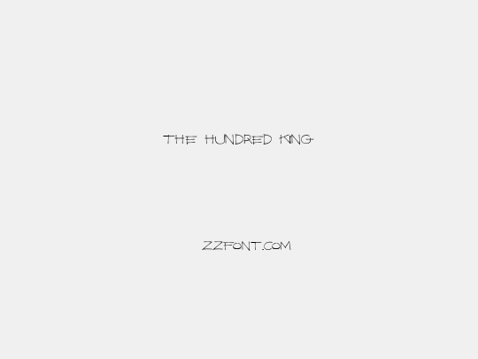 The Hundred King