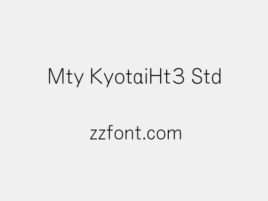 Mty KyotaiHt3 Std