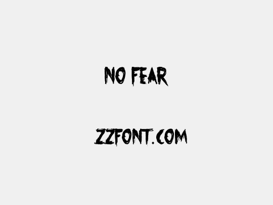 No Fear
