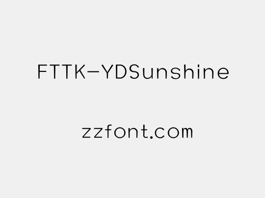 FTTK-YDSunshine