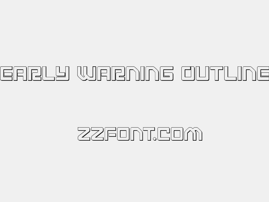 Early Warning Outline