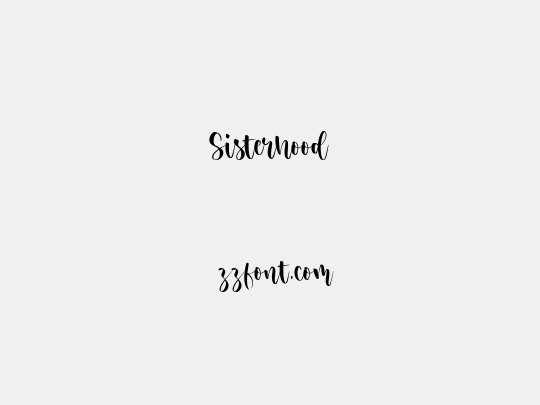 Sisterhood