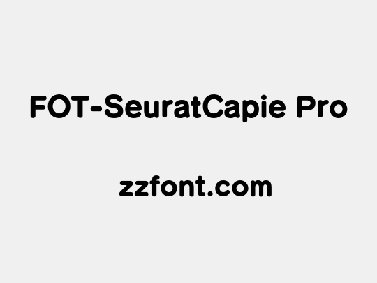 FOT-SeuratCapie Pro