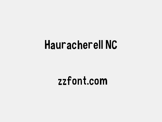 Hauracherell NC