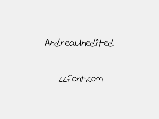 AndreaUnedited