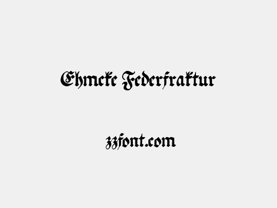Ehmcke Federfraktur