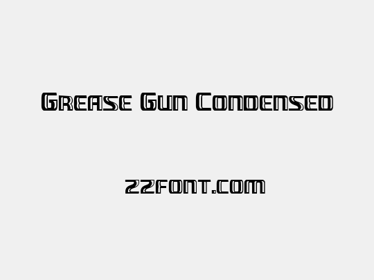 Grease Gun Condensed