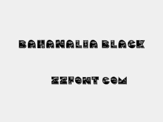 Bahanalia Black