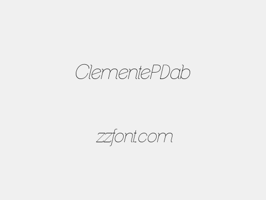 ClementePDab