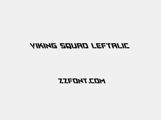 Viking Squad Leftalic