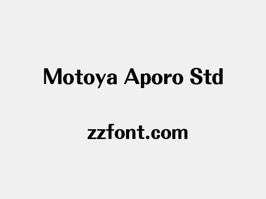 Motoya Aporo Std
