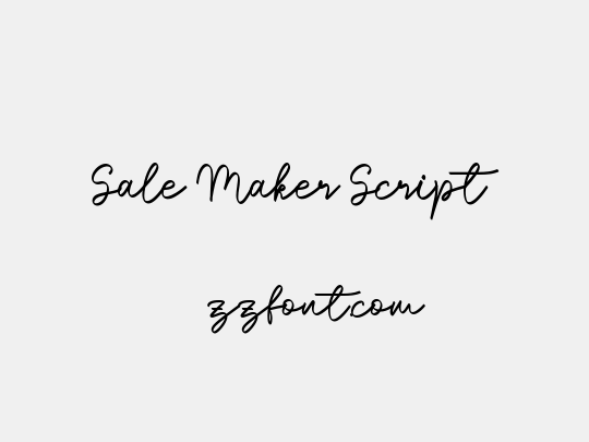 Sale Maker Script
