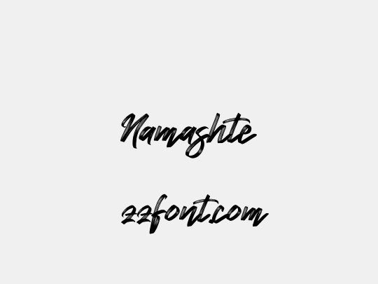 Namashte