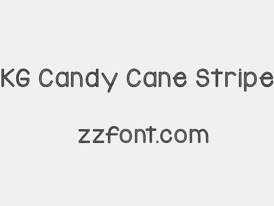 KG Candy Cane Stripe