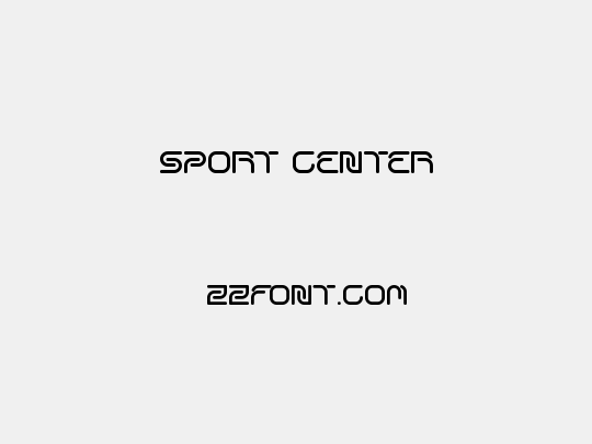 SPORT CENTER