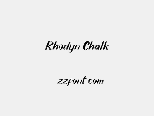 Rhodyn Chalk