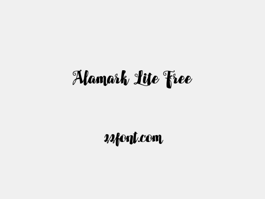 Alamark Lite Free