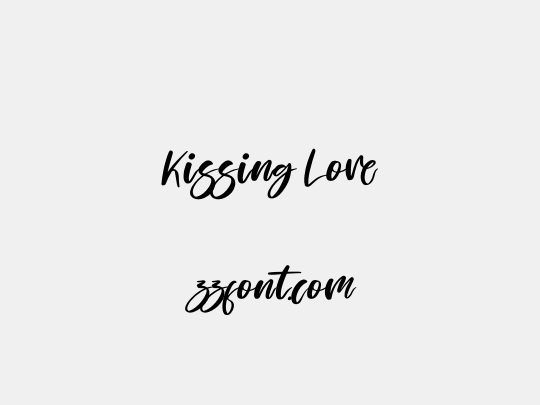 Kissing Love