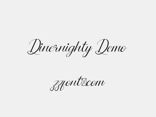 Dinernighty Demo