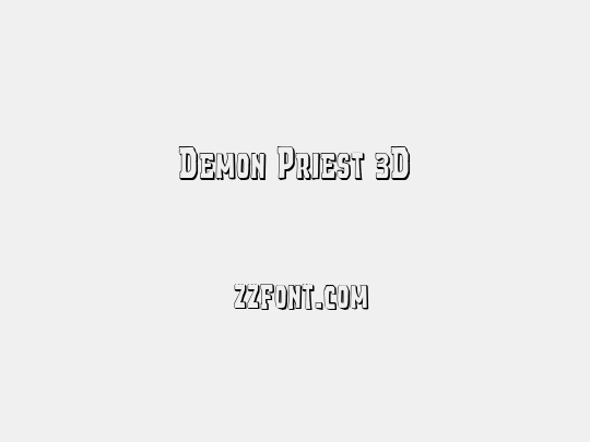 Demon Priest 3D