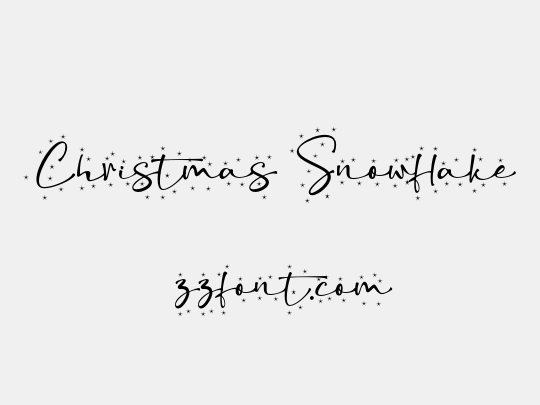 Christmas Snowflake