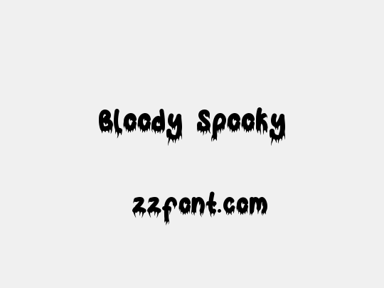 Bloody Spooky