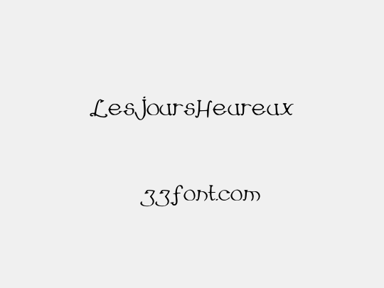 LesJoursHeureux