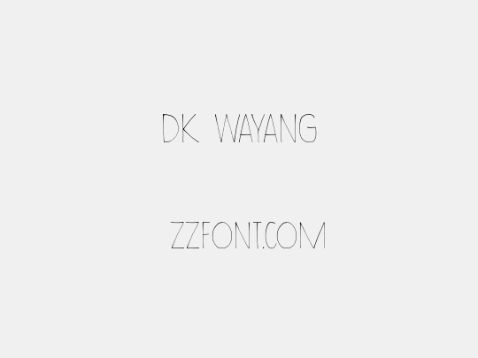 DK Wayang