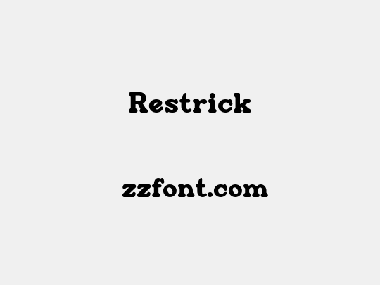 Restrick