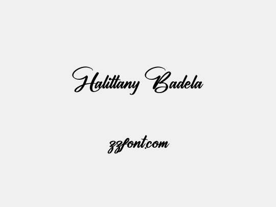Halittany Badela