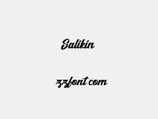 Salikin 