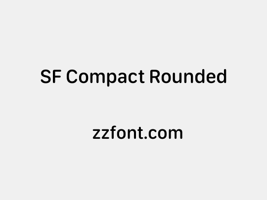 SF Compact Rounded
