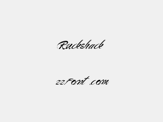 Ruckshack
