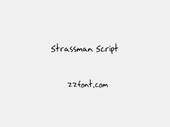 Strassman Script