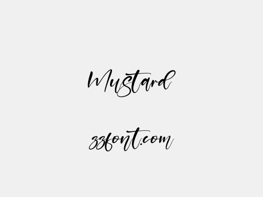 Mustard